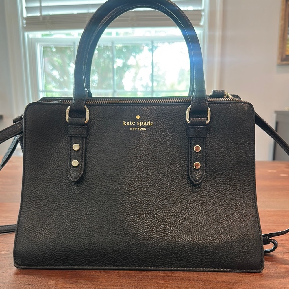 Kate Spade Black Satchel Bag